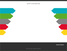 Tablet Screenshot of joint-camper.de